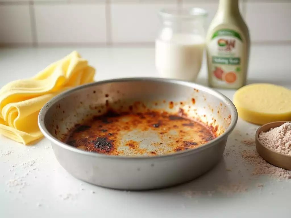 Clean Burnt Baking Pans Easily