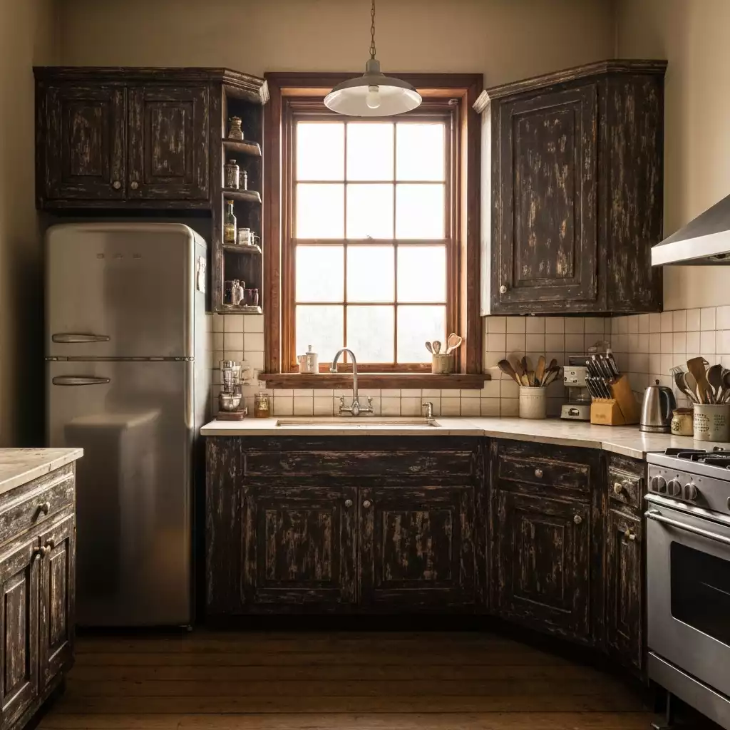 Assortment of durable cookware materials: stainless steel, cast iron, and hard-anodized aluminum on a clean kitchen counter