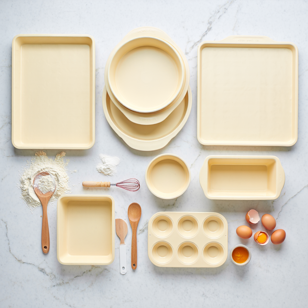 USA Pan Kitchen Gear Ceramic Bakeware Line