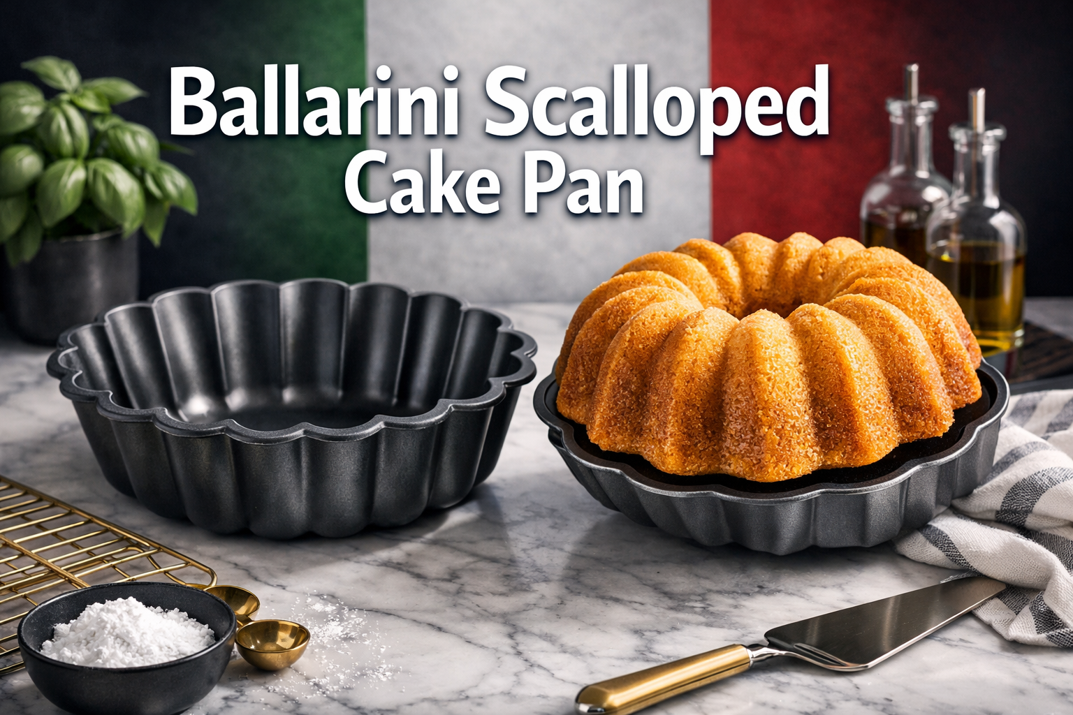 Ballarini Scalloped Cake Pan
