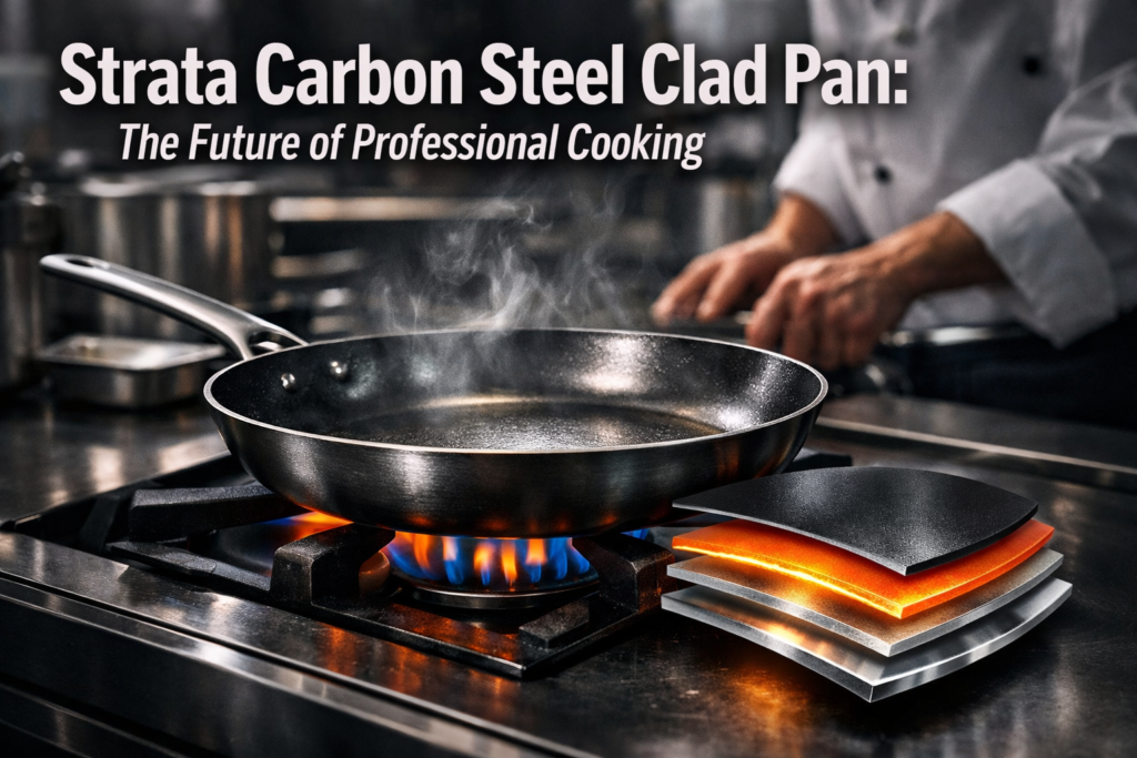 Strata Line Cookware Strata Carbon Steel Clad Pan Review: Multi-Layer Cookware 2