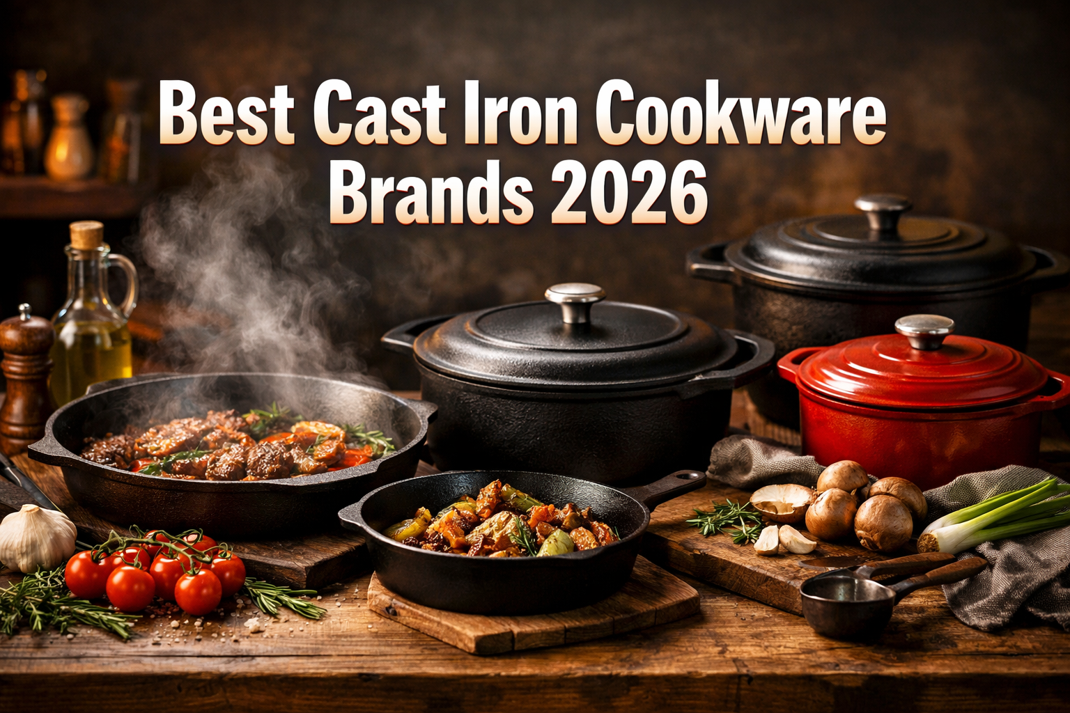 Best Cast Iron Cookware Brands
