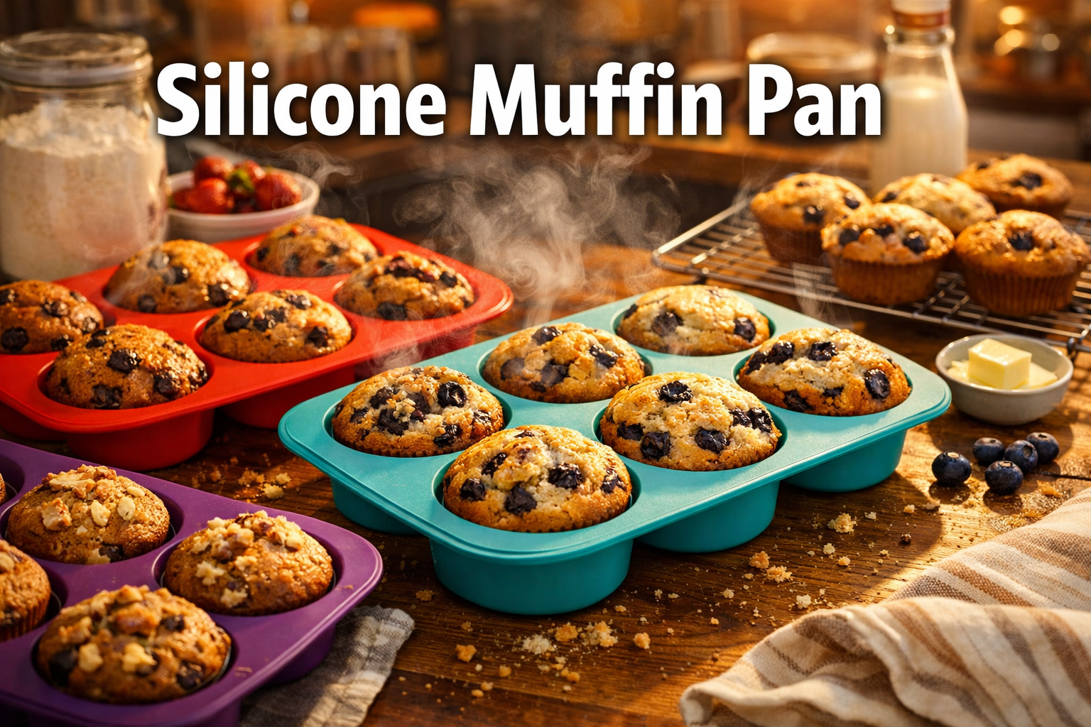 Silicone Muffin Pan