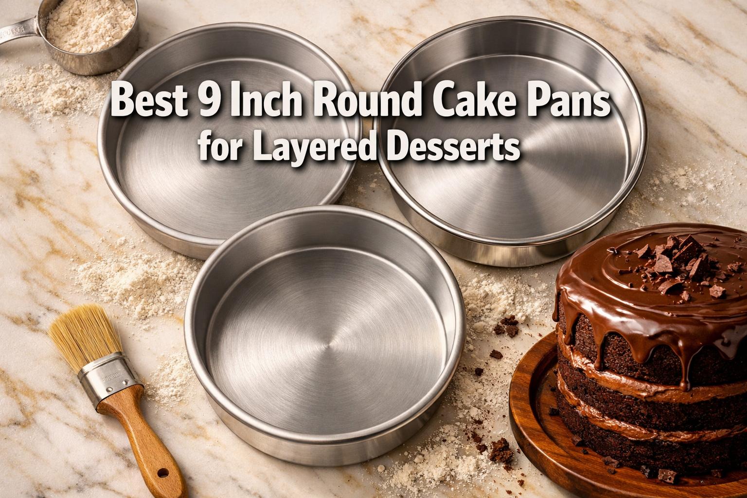 Best 9 Inch Round Cake Pans: For Layered Desserts