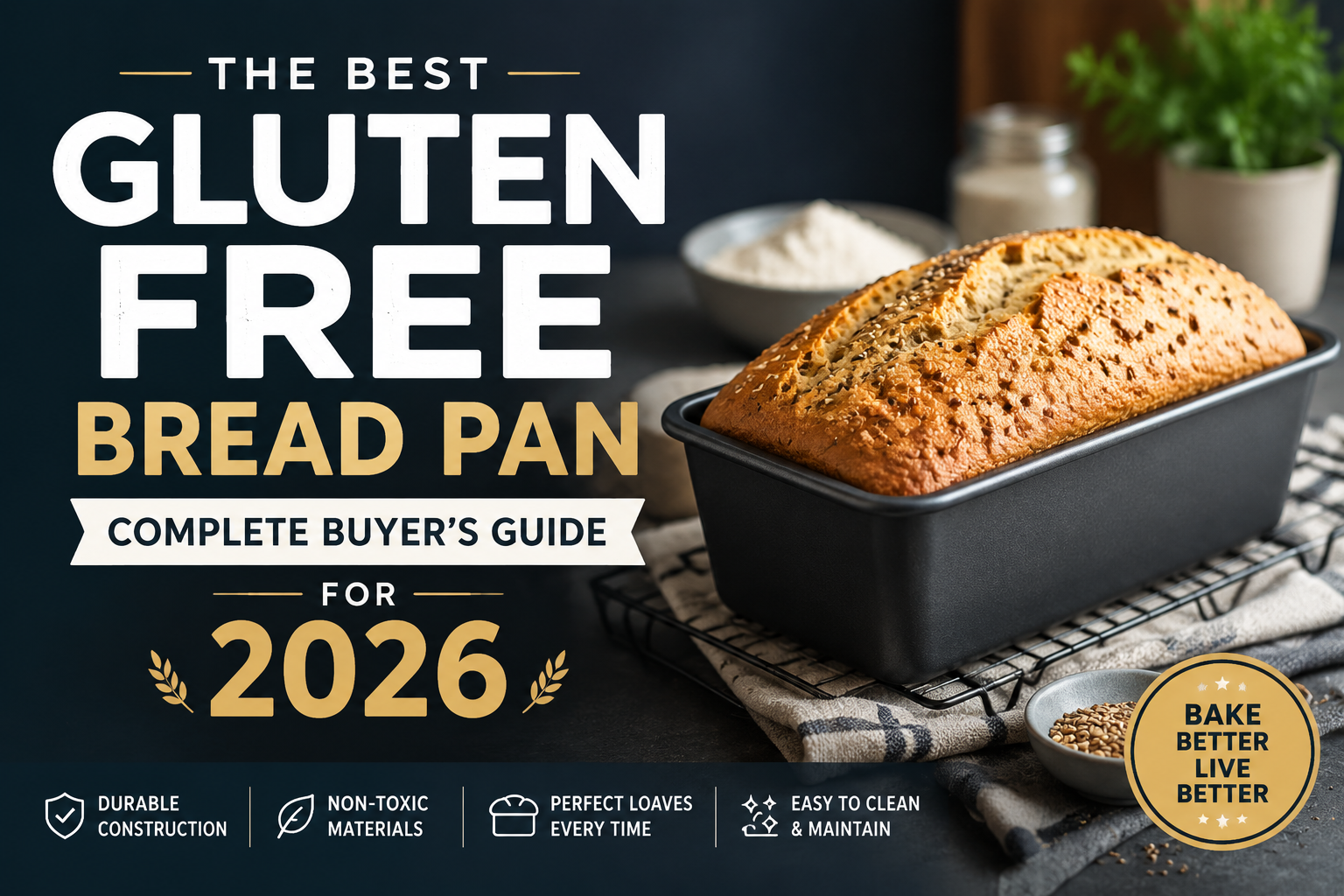 Best Gluten Free Bread Pan: Complete Buyer’s Guide for 2026