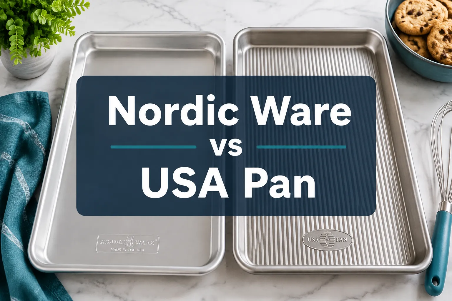 Nordic Ware vs USA Pan: Which Baking Sheet Wins in 2026?