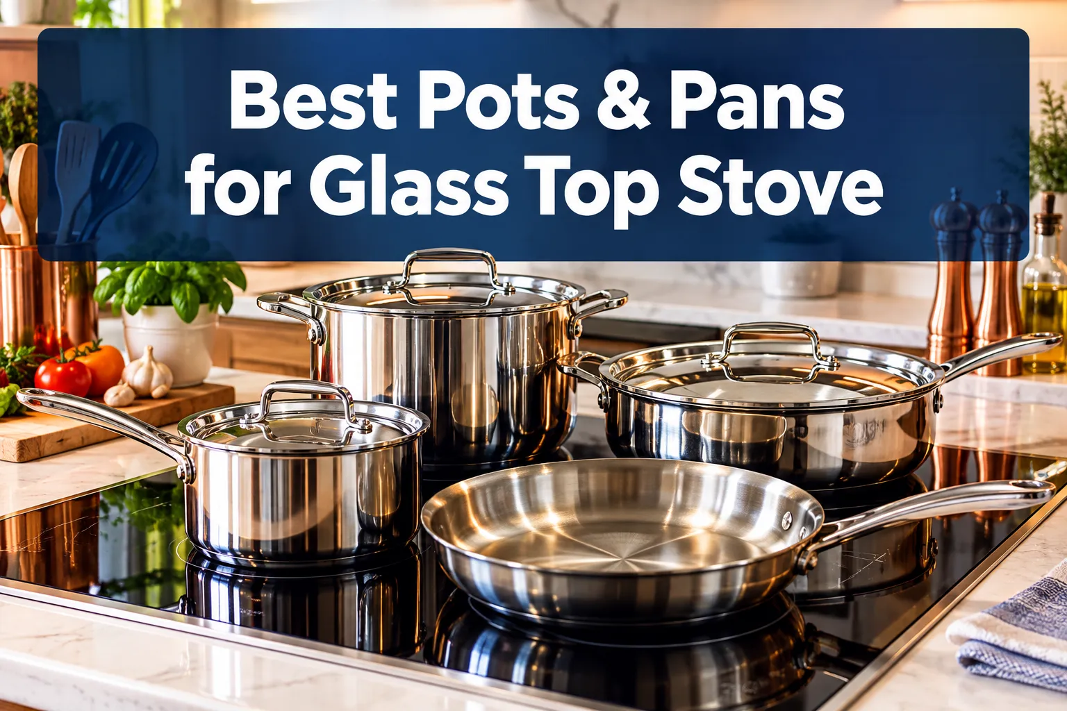 Best Pots and Pans For a Glass Top Stove: Complete 2026 Buying Guide