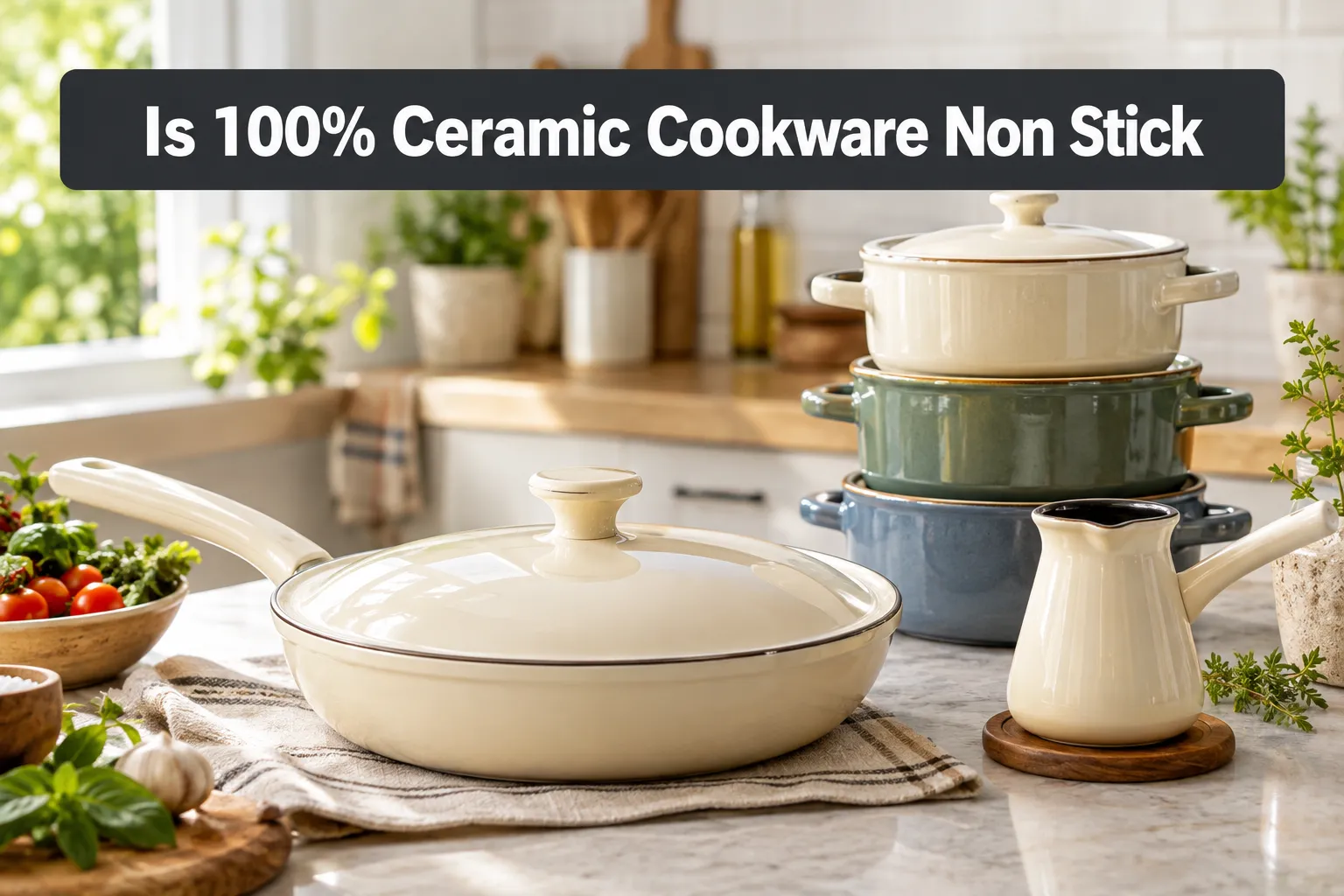 Is 100% Ceramic Cookware Non Stick: Buyers Need to Know Before They Order