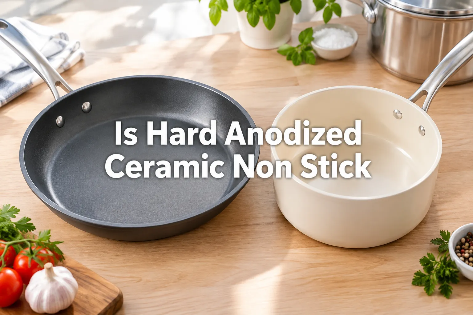 Is Hard Anodized Ceramic Non Stick Cookware Safe